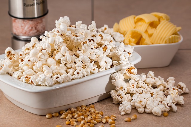 popcorn in bowl